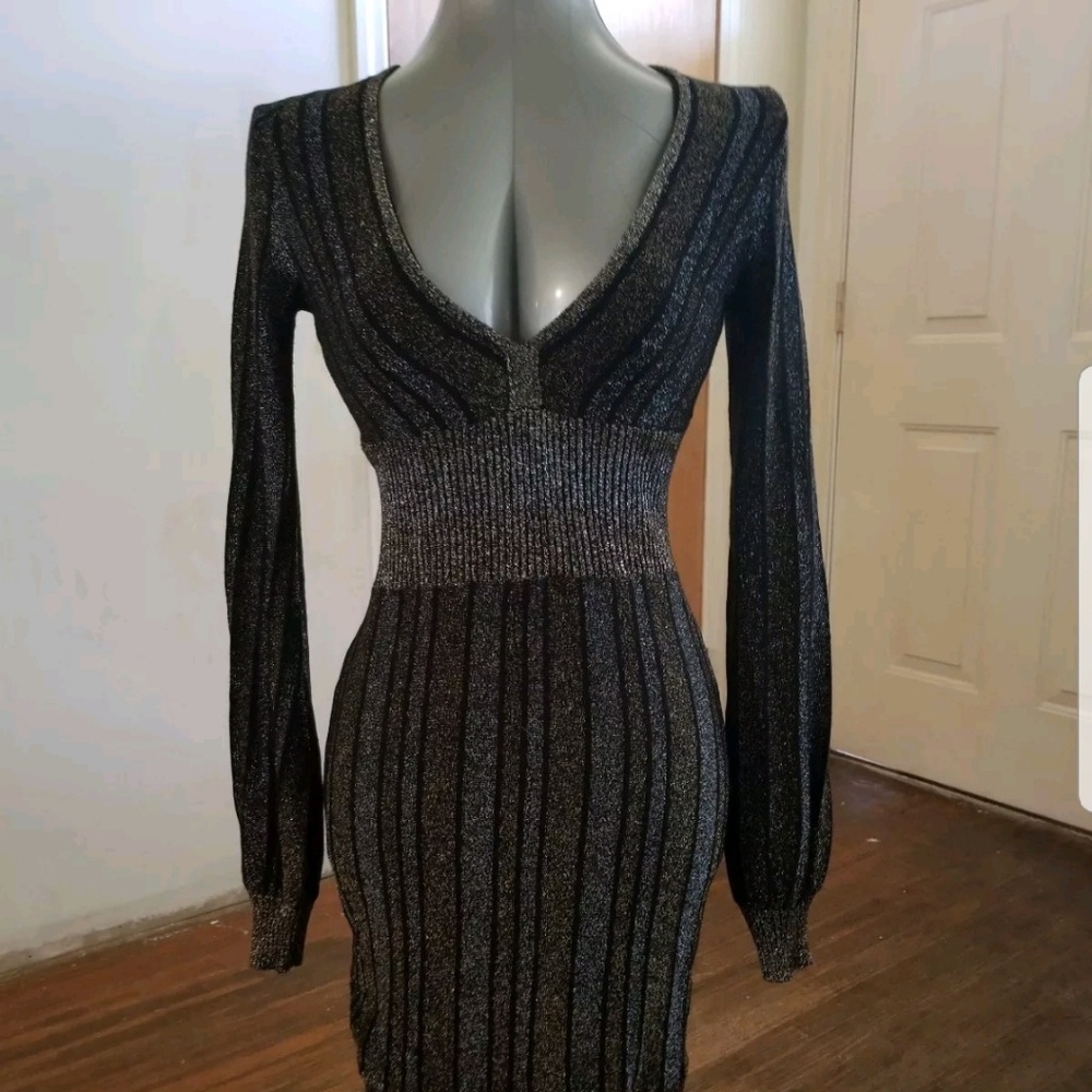 Guess Metallic Sweater dress s/p